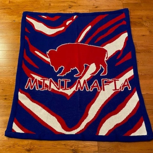 Buffalo Bills Zubaz Blanket Etsy