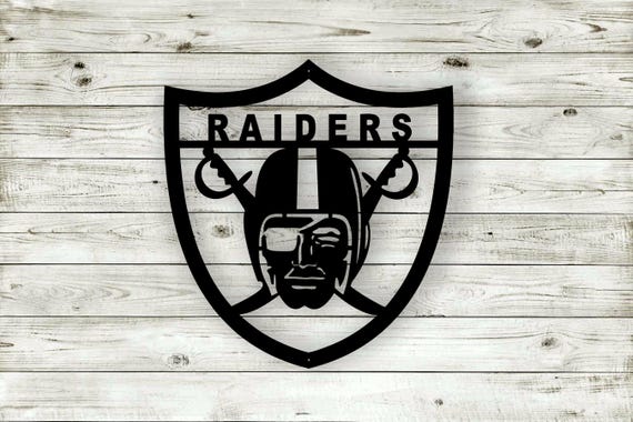 Las Vegas Oakland Raiders Metal Steel Wall Hanging Sign - Etsy