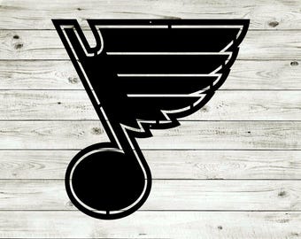 St. Louis Blues Metal Steel Wall Hanging Sign