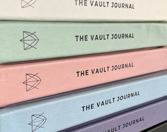 The Vault Journal | Full Year Undated and Customizable Bullet Journal | Pre-made Bullet Journal