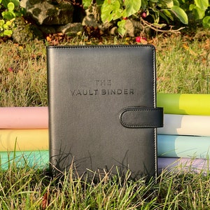 The Vault Binder | 6 Ring Journal Binder | A5 Journal | Journal Only, No Pages