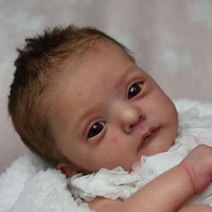 CUSTOM Authentic Reborn Baby Doll Ana Awake 19”