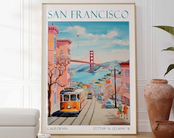 1940年代のサンフランシスコ、カリフォルニア州、アメリカの風景写真