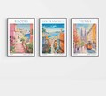 DIGITAL DOWNLOAD travel print, any city any location, personalised travel poster, custom travel poster product logo
