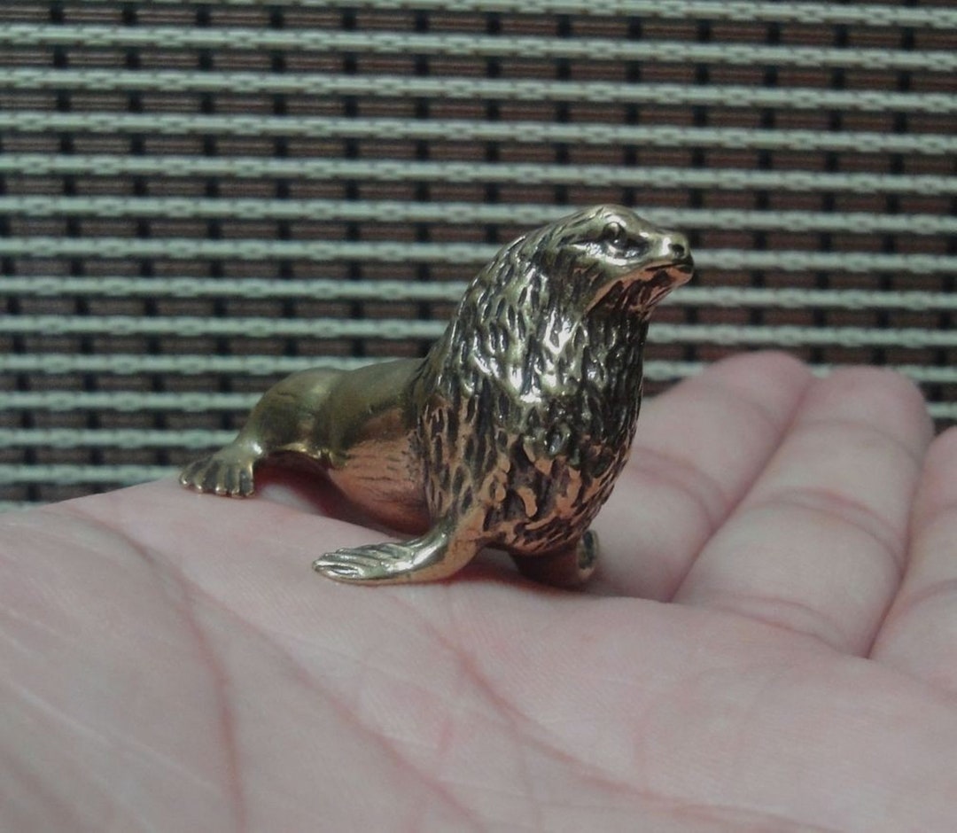 Elefanten Möbelgriff Messing - Vintage Schrankgriffe Tier Design