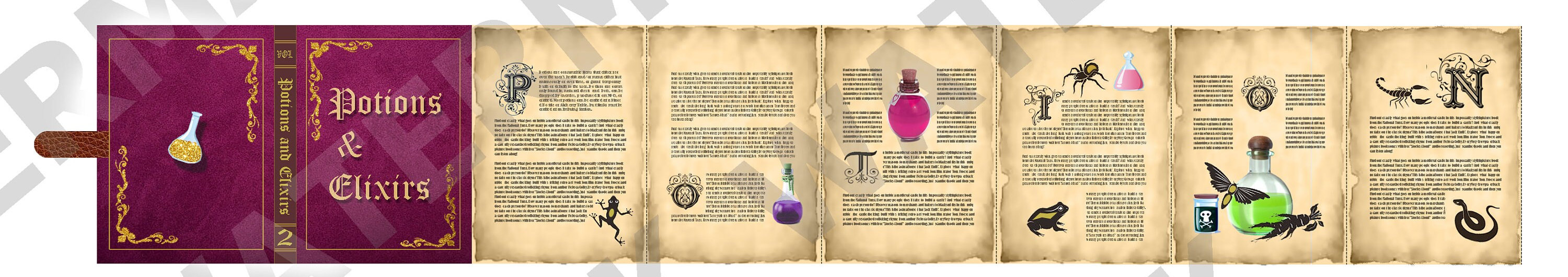 A Set of 4 Printable Miniature Halloween Books - Etsy