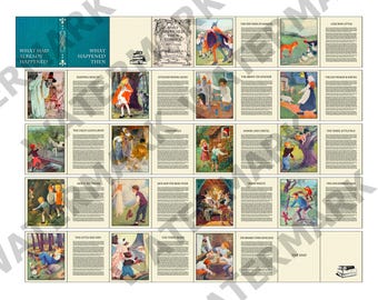 WAS PASSIERT GESCHICHTEN - Ein illustriertes Kinderbuch zum ausdrucken und drucken