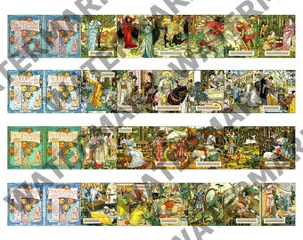 CRANE'S CLASSIC VOL 2- Ein Set von 4 druckbaren Miniatur Bildbänden 1:6