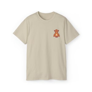 Cute Vulpix Poke Mon shirt - aligned left -Unisex Gildan Brand Ultra Cotton Tee
