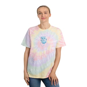 Shiny Mew - Poke Mon Tie-Dye Tee, Spiral