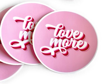 Sticker Love More (édition limitée)