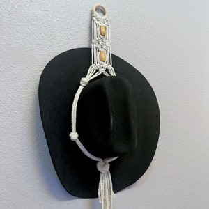 Single Macrame Hat Hanger