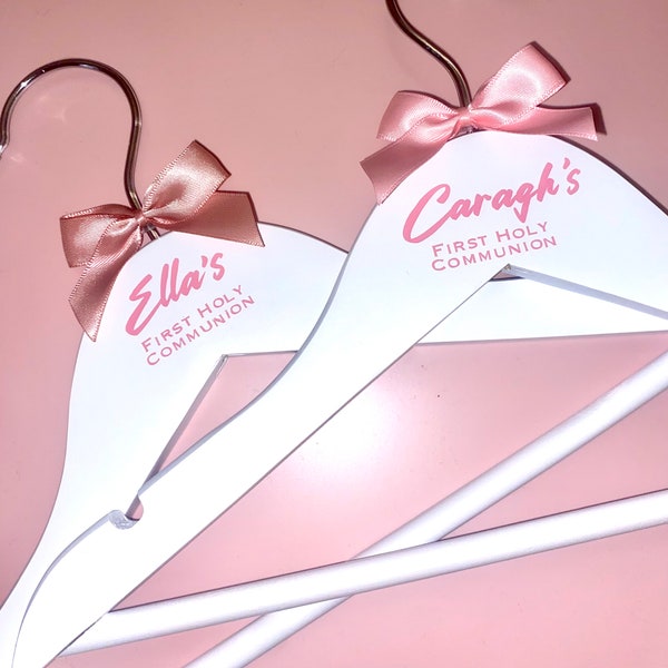 Personalised Hangers - First Holy Communion