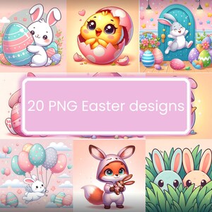 Easter Printable Art, Easter Digital Decor, DIY Spring Home Decor, Easter Art Download, Holiday Art, Easter Print