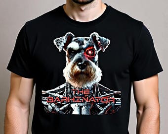 The Barkinator Dog Graphic Tee: Funny Pet Lover Unisex Shirt