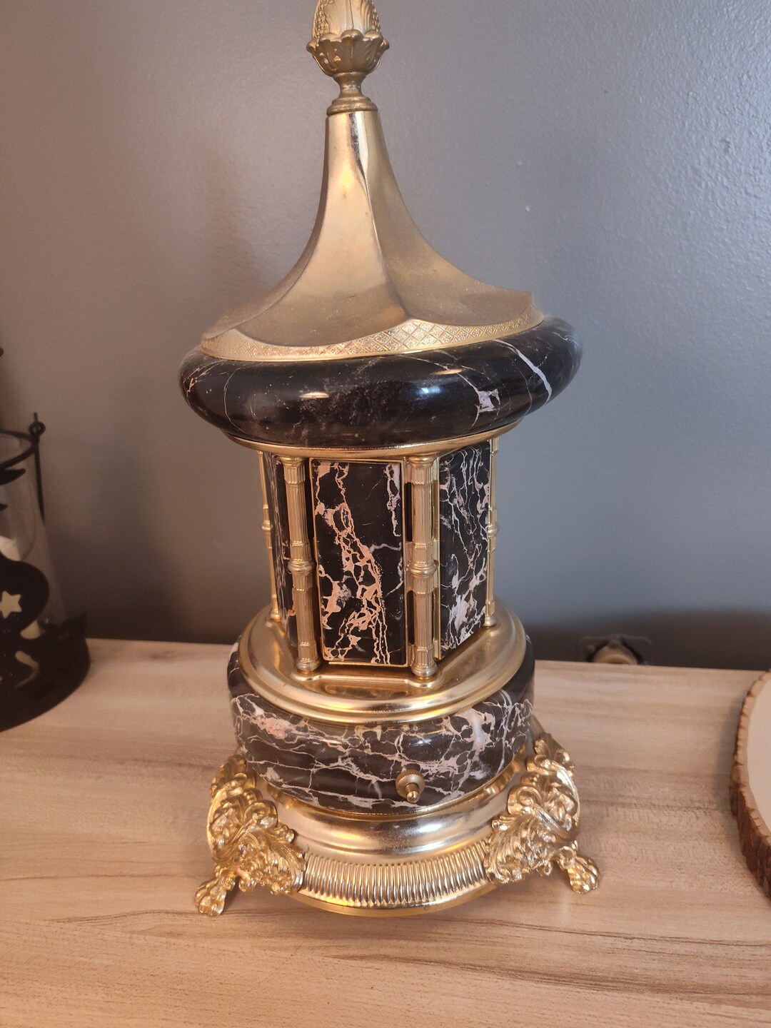 Rare Lipstick Holder Carousel Music Box Etsy