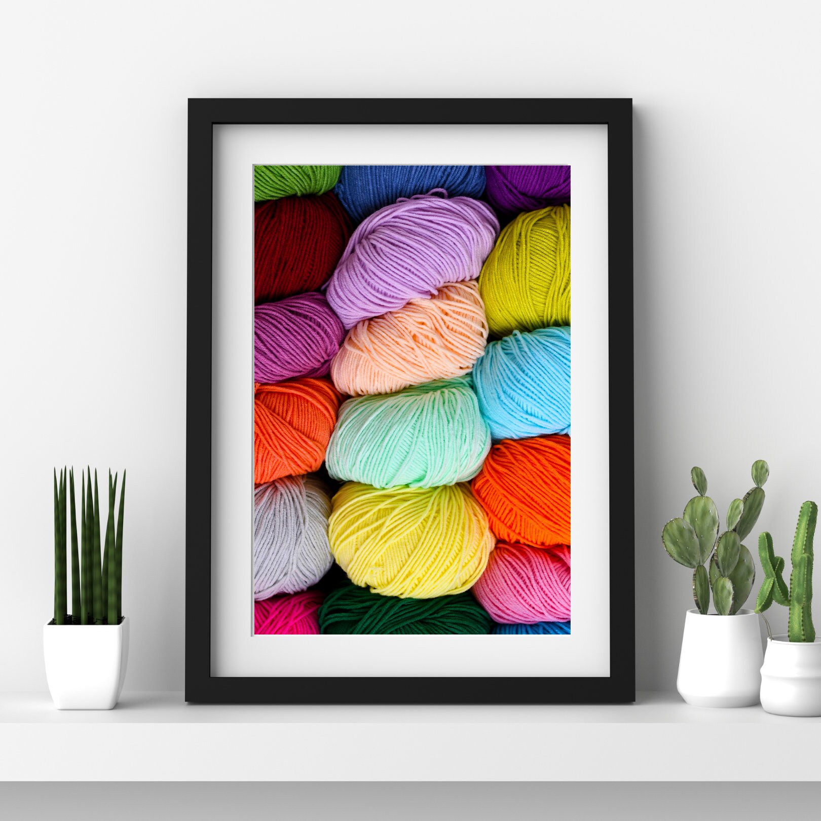 Yarns Printable Wall Art, Colorful Poster, Room Decor, Trendy Dorm Room ...