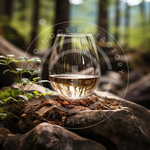Stemless Wine Glass Mockup, Stemless Wine Glass, Mock-up, Wine Glass Design Mock-up, Images for Wine Glass, Add your design to this Mockup