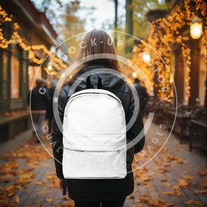 Makieta plecaka, makieta plecaka AOP, obraz plecaka, makieta klasycznego plecaka unisex, łatwa edycja makiety plecaka drukowanego