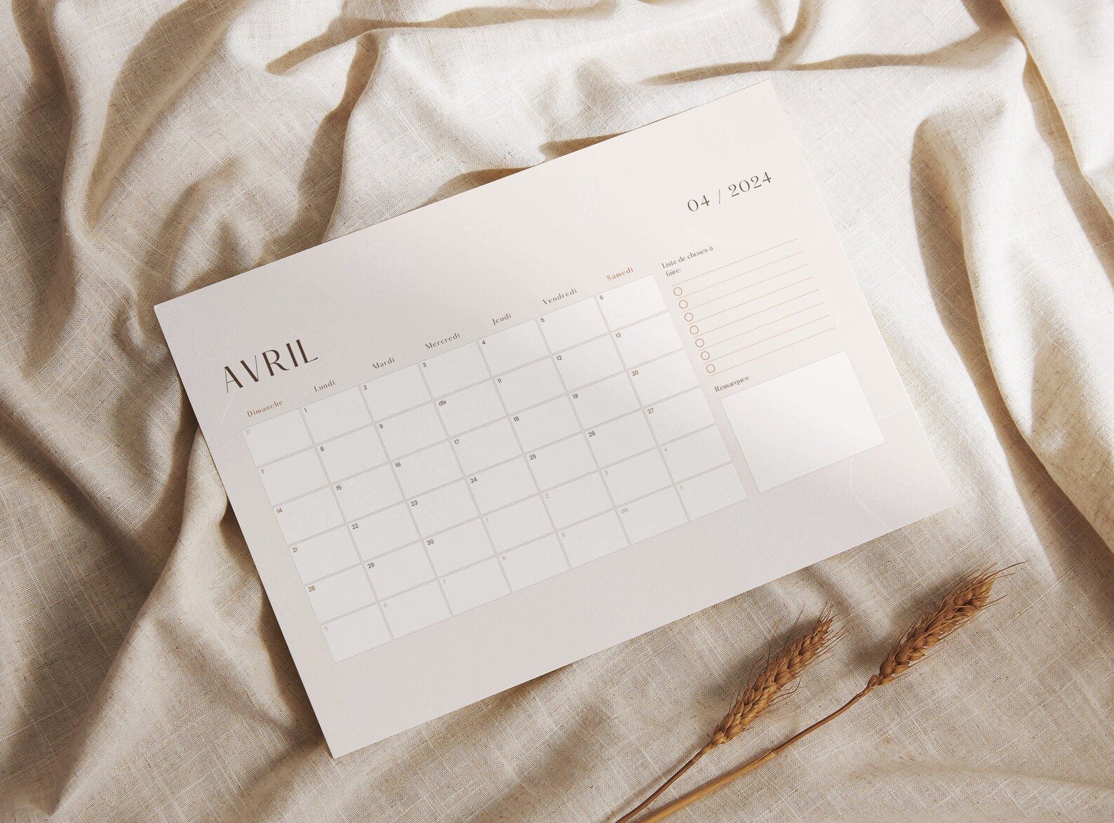 Printable 2024 Calendar Minimalist 2024 Calendar Printable - Etsy Hong Kong