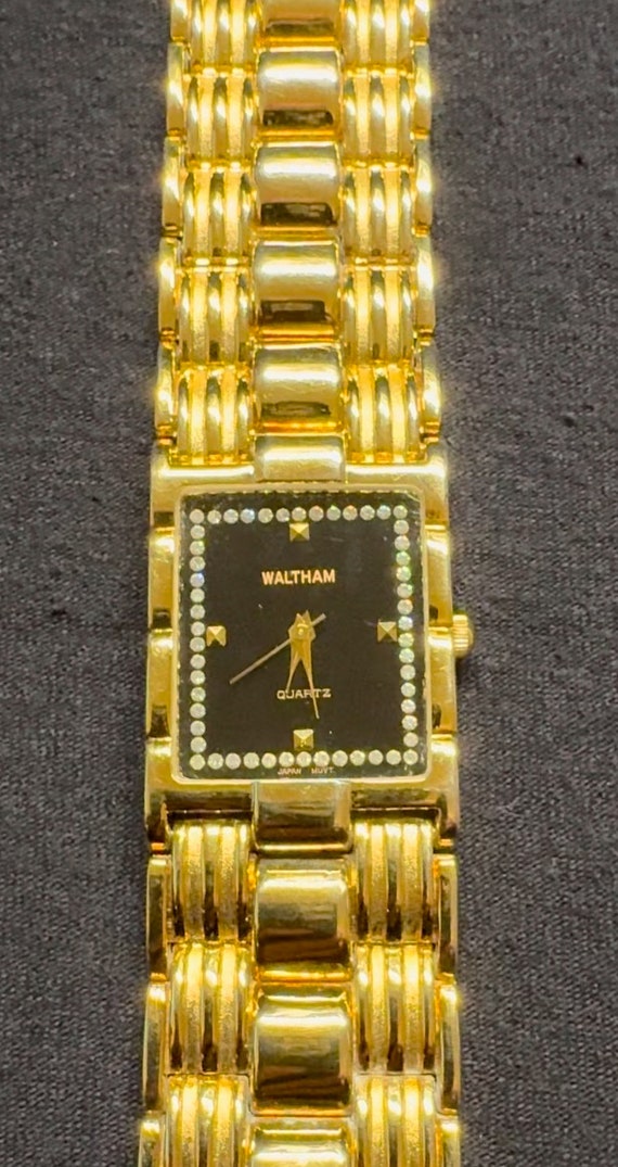 Men’s Waltham Gold And Diamond Watch