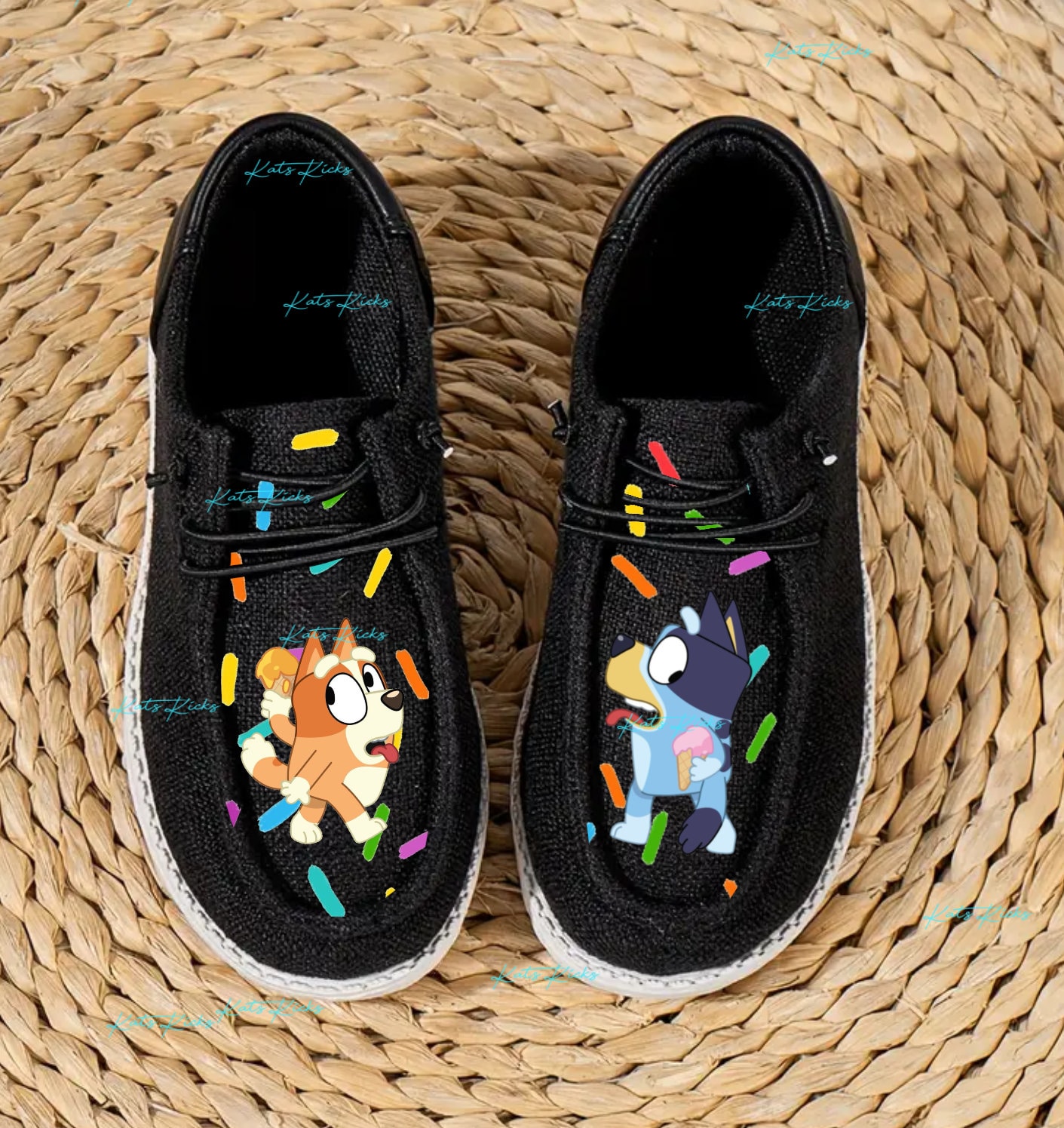 Bluey sneakers kids 13 - Etsy 日本