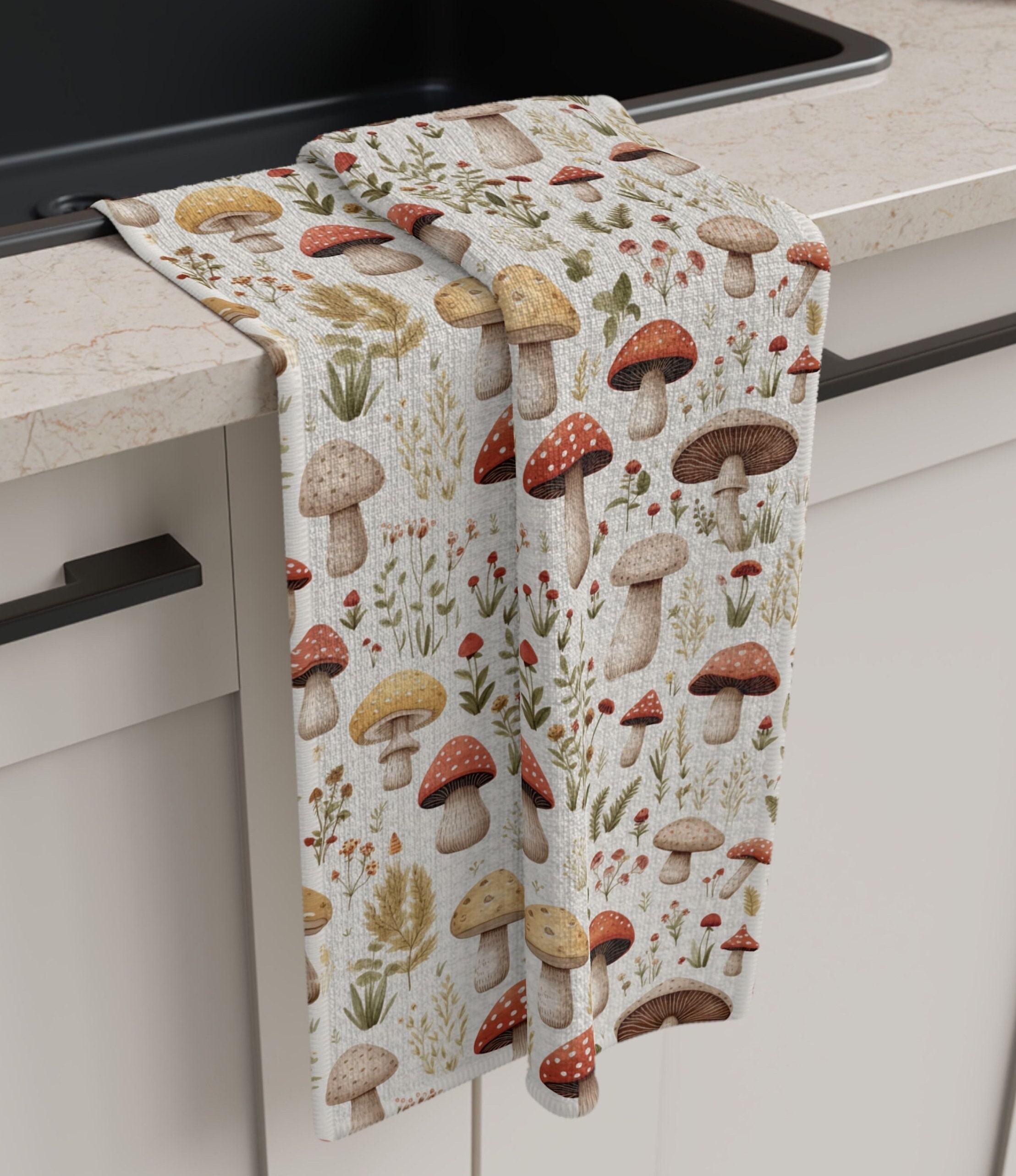 Preboun 4 Pcs Fall Football Kitchen Decorative Towels Rugby Maple Leaf Hand  Dish Towels Microfiber Fall Kitchen Towels Absorbent Autumn Leaves Tea