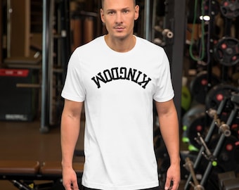 Upside Kingdom Shirt - Black Font - Christian Tshirt, Christan Apparel