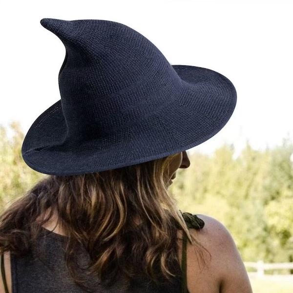 Enchanting Handcrafted Witch Hat: Magical Hat for Witches and Wizards - Perfect Halloween and Cosplay Accessory