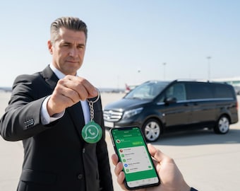 NFC WhatsApp keyring, it redirect to whatsapp number
