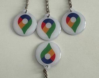 NFC Google Review Keychain: Boost Business Reviews - 4 Pack