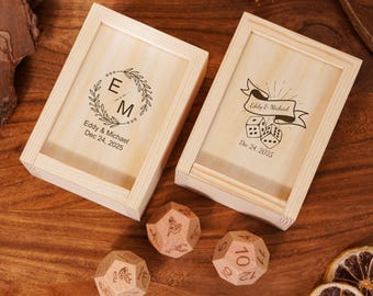 Personalisierter Date Night Würfel, Paar Würfel mit Gravur, Valentinstag Geschenk für Ihn, Date Night Ideen, Geschenke für Paare