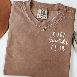 Chemise scientifique couleur confort pour femme, chemise scientifique, chemise esthétique preppy, sweat-shirts scientifiques, chemise scientifique pour fille, cadeau pour scientifique