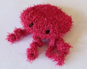 Child’s Crochet Jellyfish Bath Mitt Scrubby
