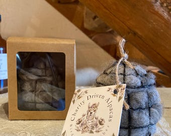 Small Alpaca Bird Nester - individually boxed