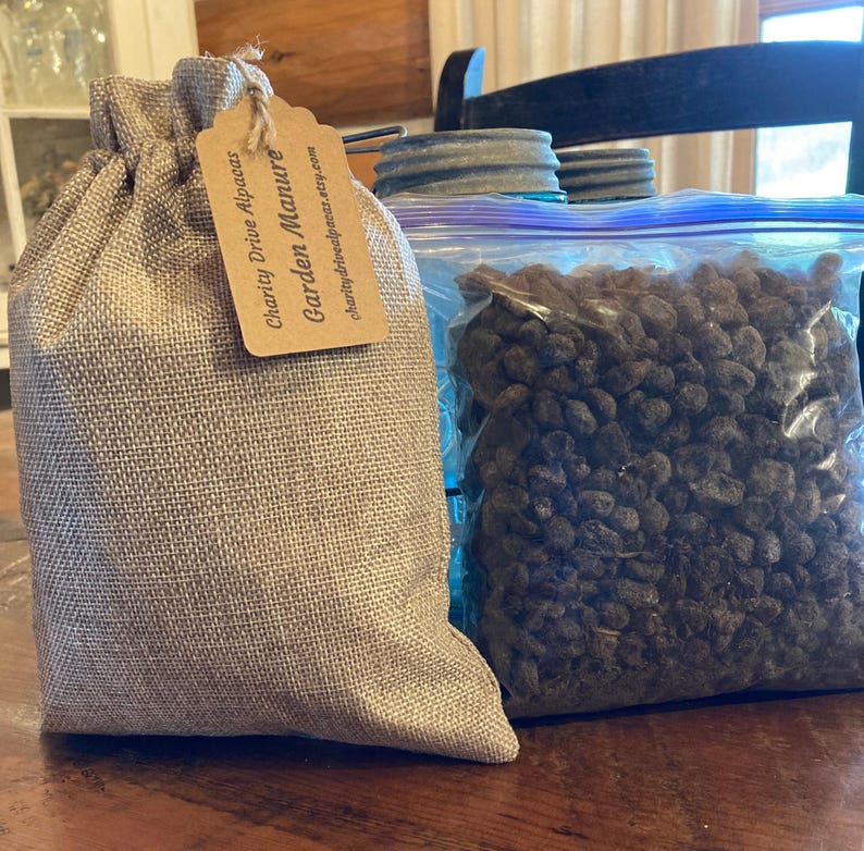Alpaca Manure- 100% Pure -all Natural- Alpaca Poop- Garden Soil ...