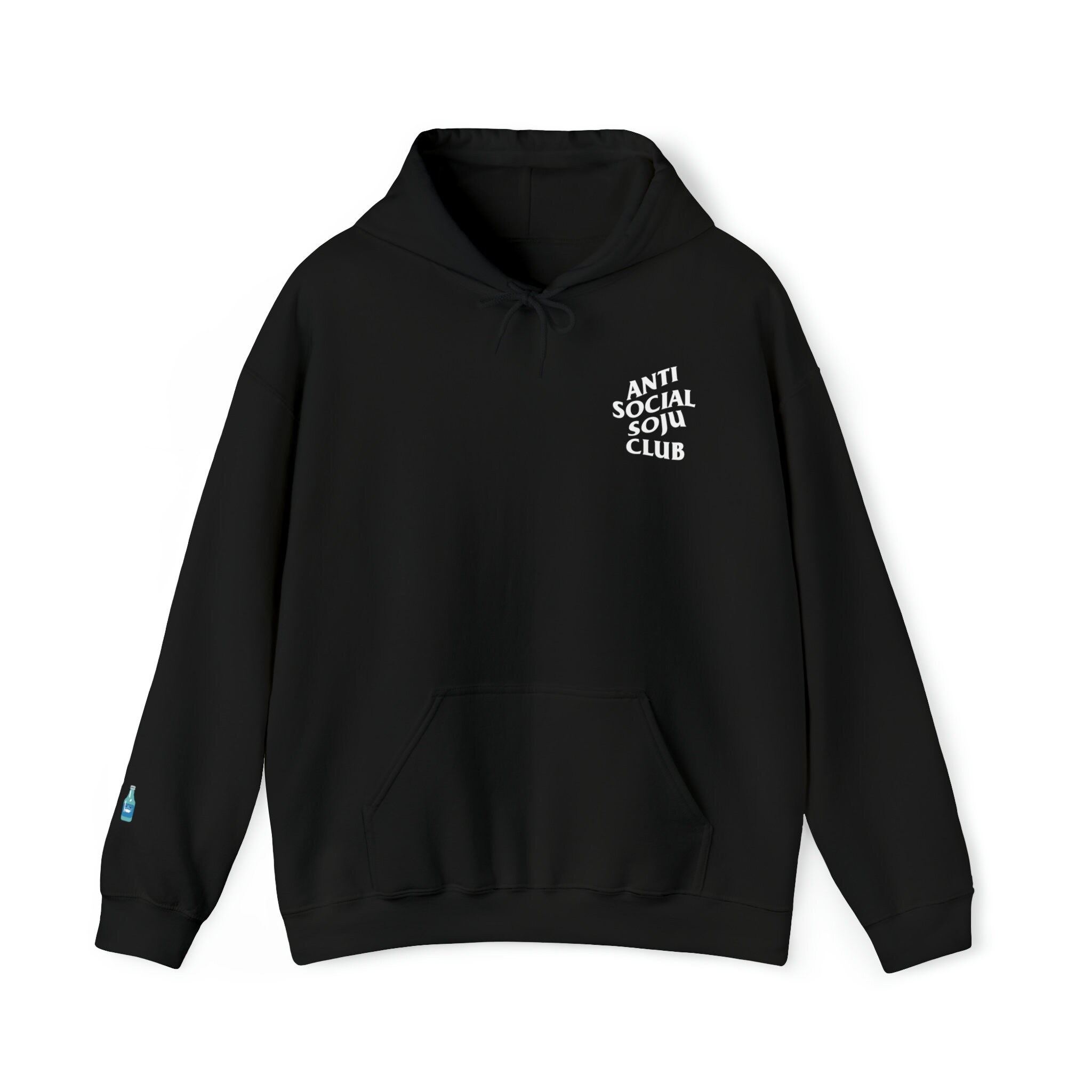 Anti Social Soju Club Hoodie – Kawaii Korean Style - Etsy
