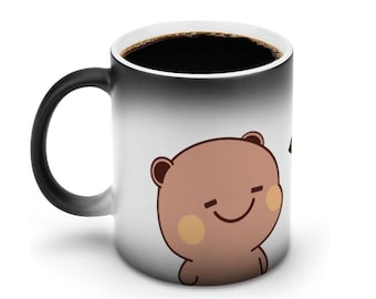 Bubu & Dudu - Colour Changing Mugs with Customized Phrase! (USA only)