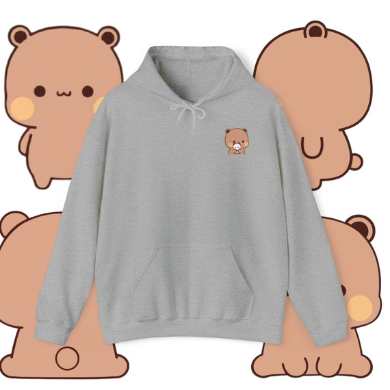 Sudadera Con Capucha Para Parejas Con Diseño De Oso Panda / Bubu Y Dudu / Versión Dudu - Sudadera Unisex Kawaii Con Estampado De Dibujos Animados, Ideal Como Regalo Para Parejas - México