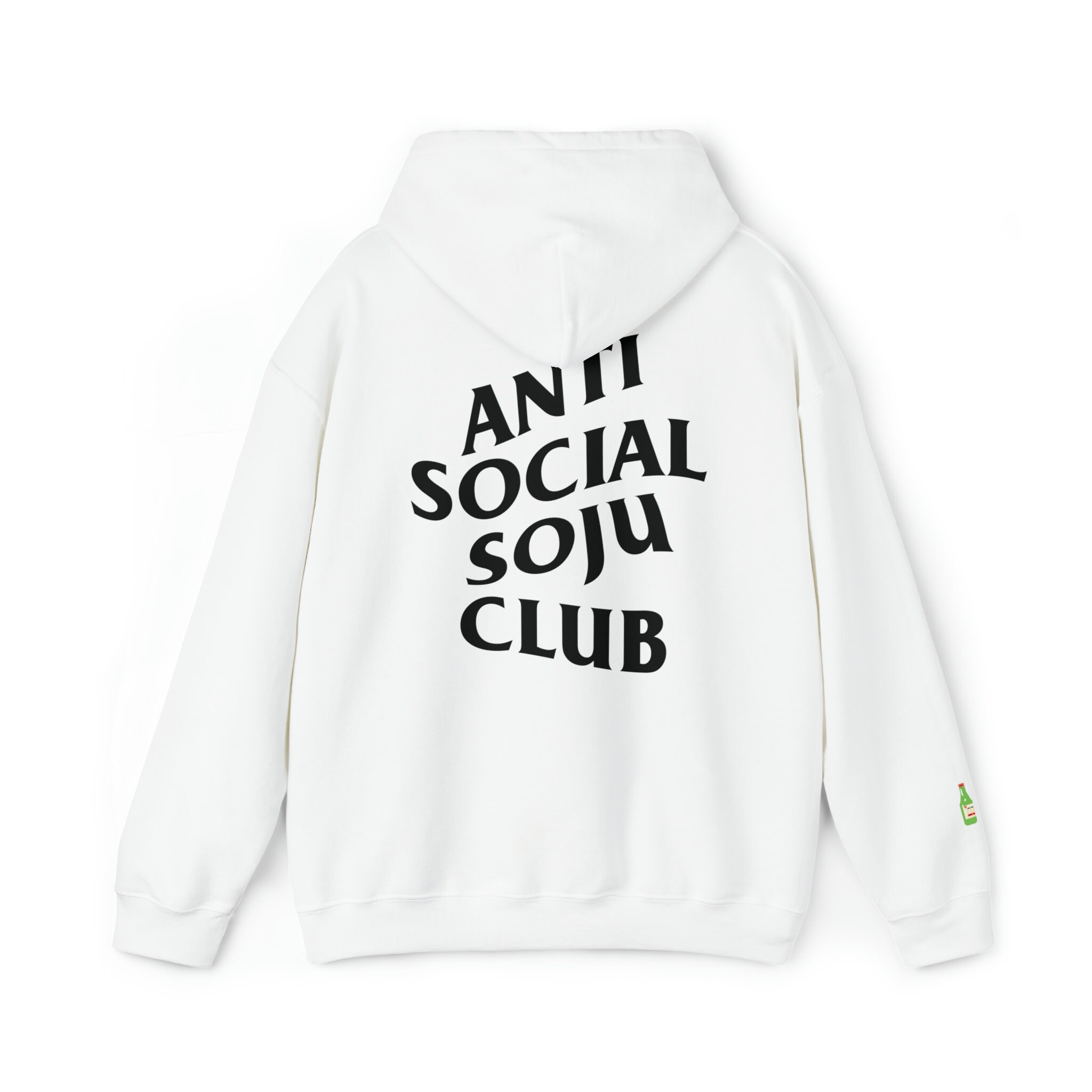 Anti social social club korean hoodie sale