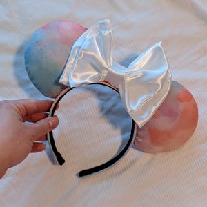Pastel Watercolor Mouse Ears