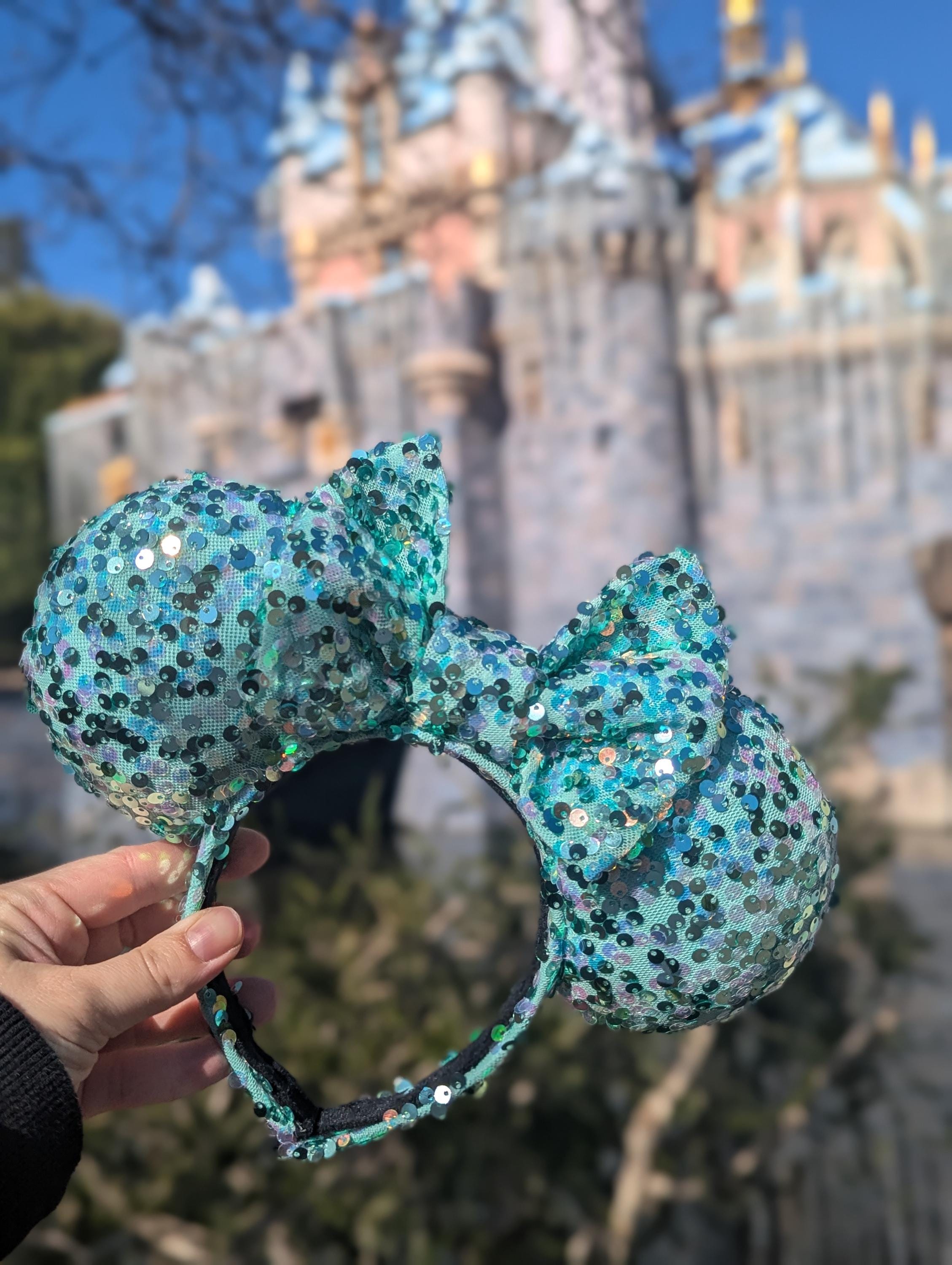 Turquoise Minnie Ears - Etsy display picture 2