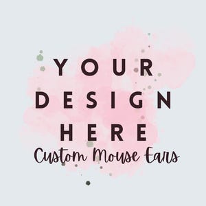 Custom Mouse Ears