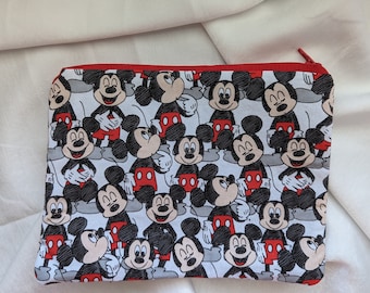 Pochette zippée Mickey