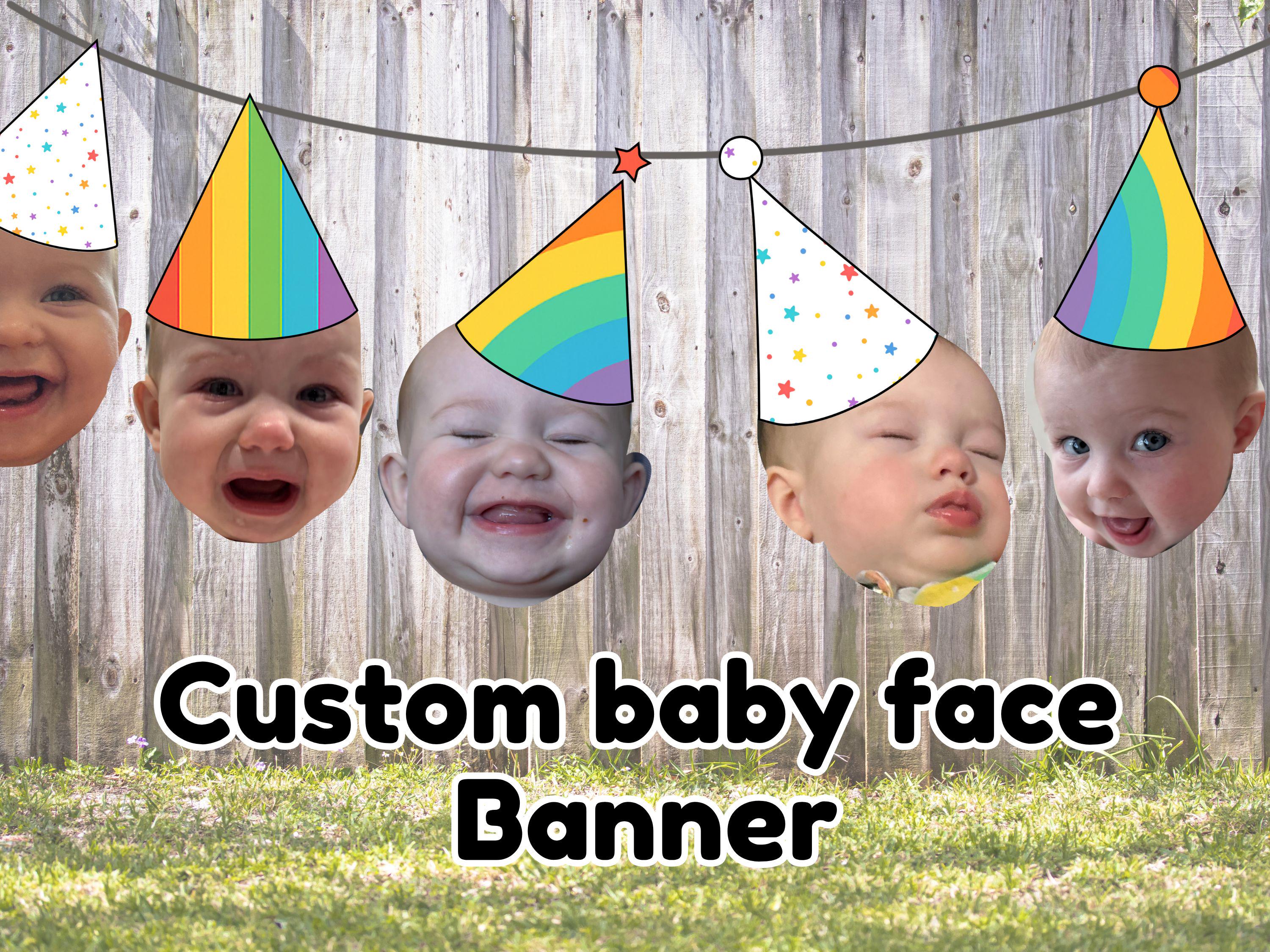 TankerStreet Baby Fotobanner 1. Geburtstag – 12 Monatskarten, Italienisch, Aus Kraftpapier