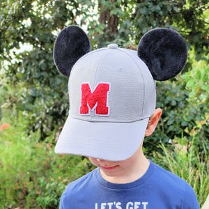 Letterman M Mouse Ear Hat for Kids