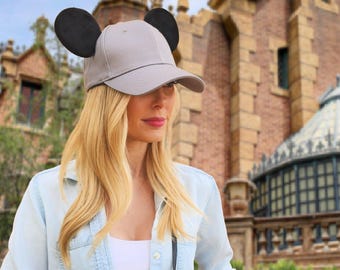 Gray Mouse Ear Hat