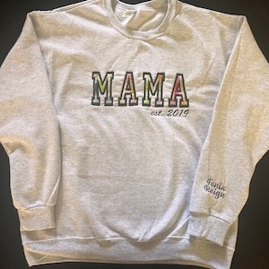 Sudadera MAMA personalizada con/sin aplique