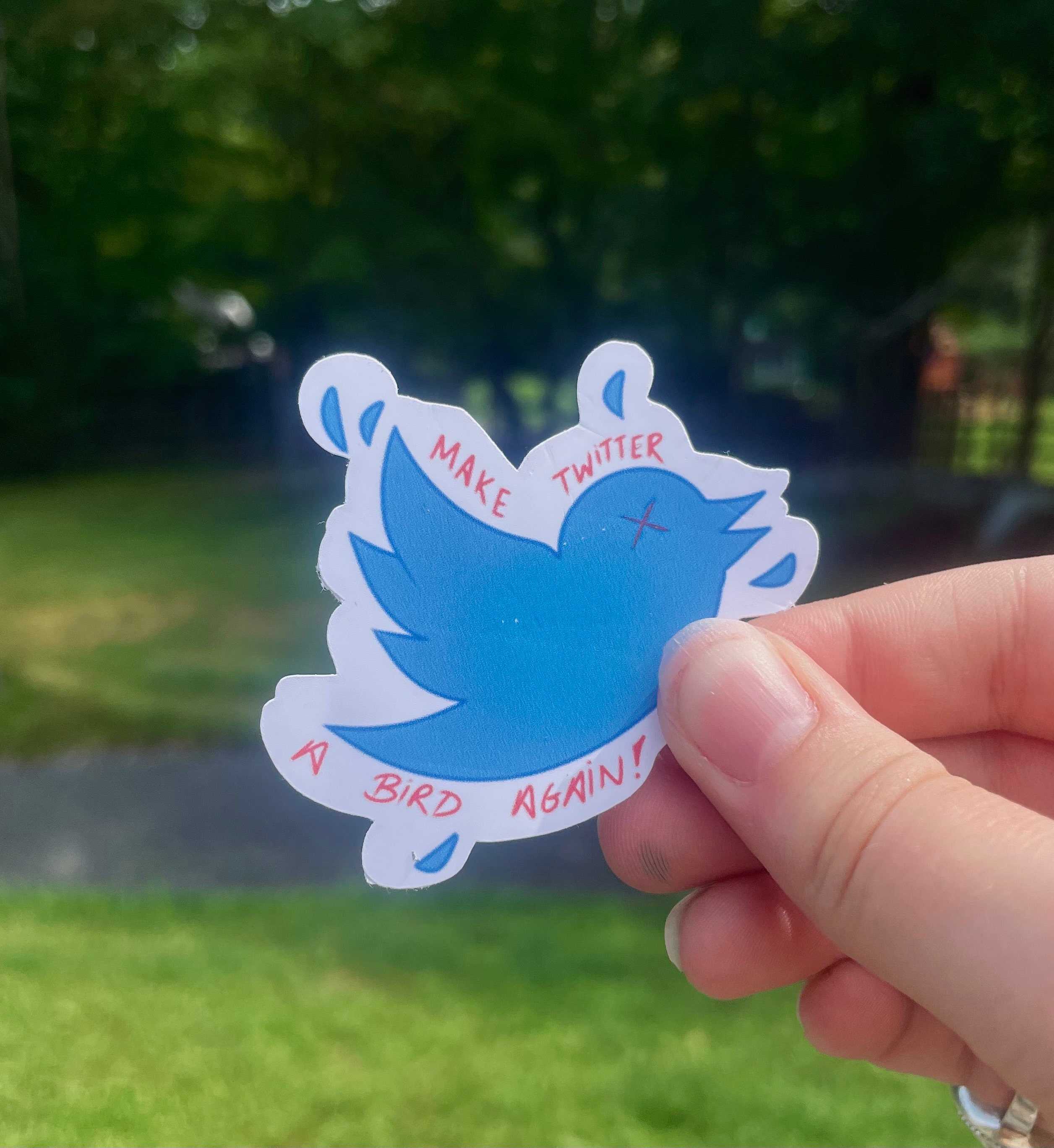 Twitter Bird Logo Stickers for Sale