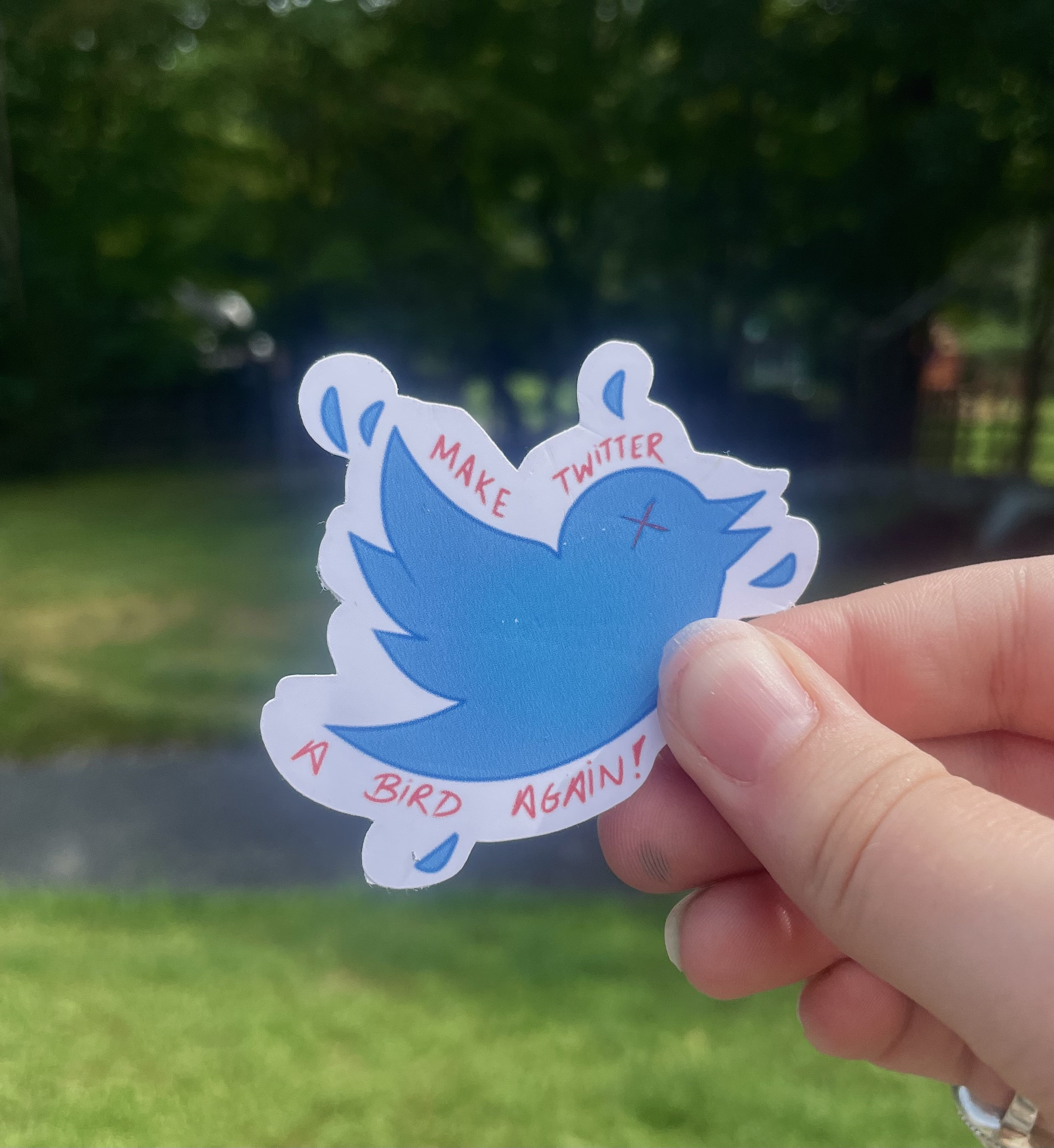 Twitter Bird Logo Stickers for Sale